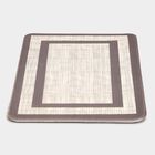 Anti-Skid Brown PVC Door Mat, , small