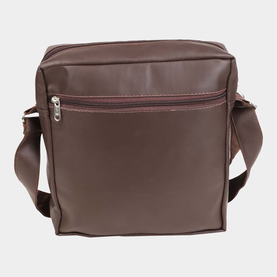 Men's Polyurethane Sling Bag, , large image number null