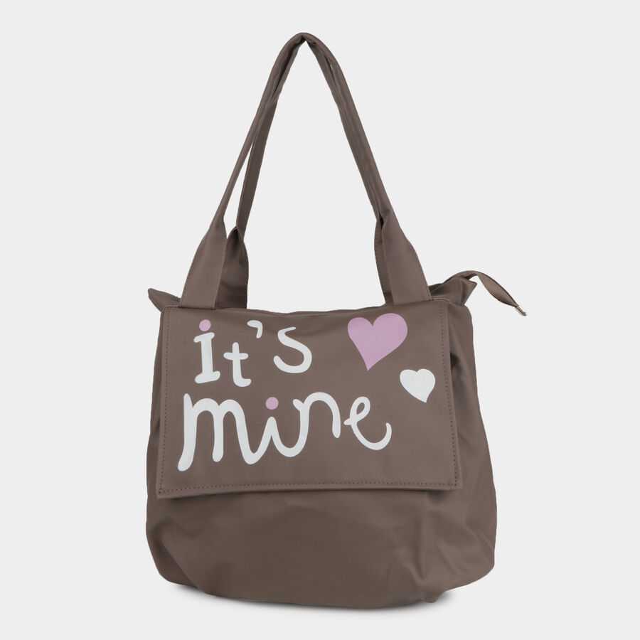 Brown Polyurethane Bag, , large image number null