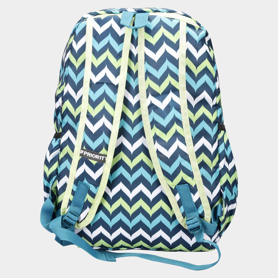 Women's Printed Fabric Backpack, , large image number null