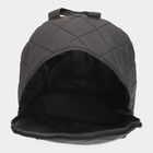 Women's Black Fabric Backpack, , small