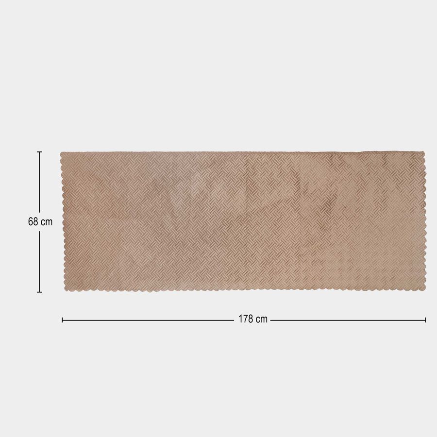 Brown Microfiber Sofa Cover, , large image number null