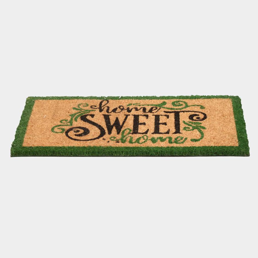 Anti-Skid Beige Coir Door Mat, , large
