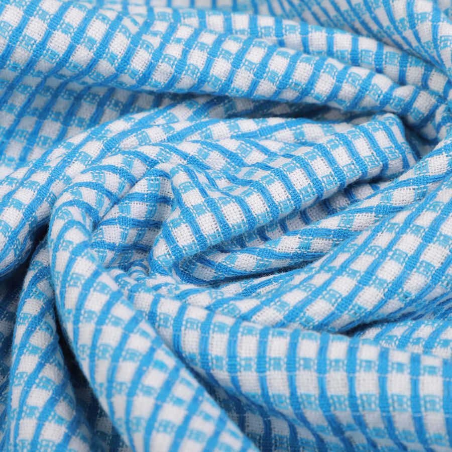 200 GSM Turquoise Cotton Bath Towel, , large image number null