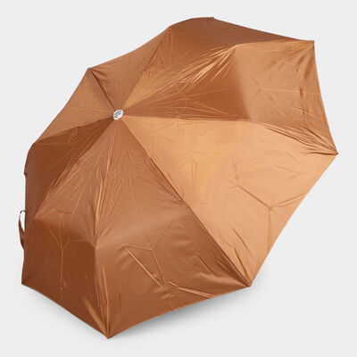 Brown Waterproof Cloth Umbrella