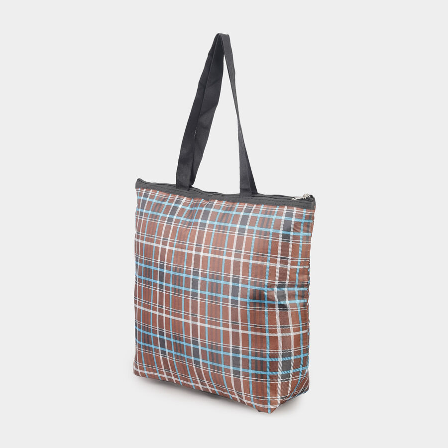 Women's Printed Microfiber Shopping Bag, Medium, , large image number null
