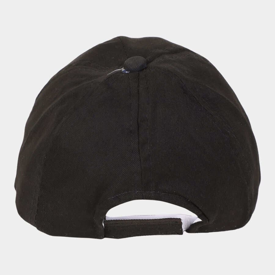 Kids' Black Canvas Cap, , large image number null