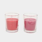 Votive Glass Candle Set of 2, , small