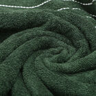 420 GSM Green Cotton Bath Towel, , small image number null