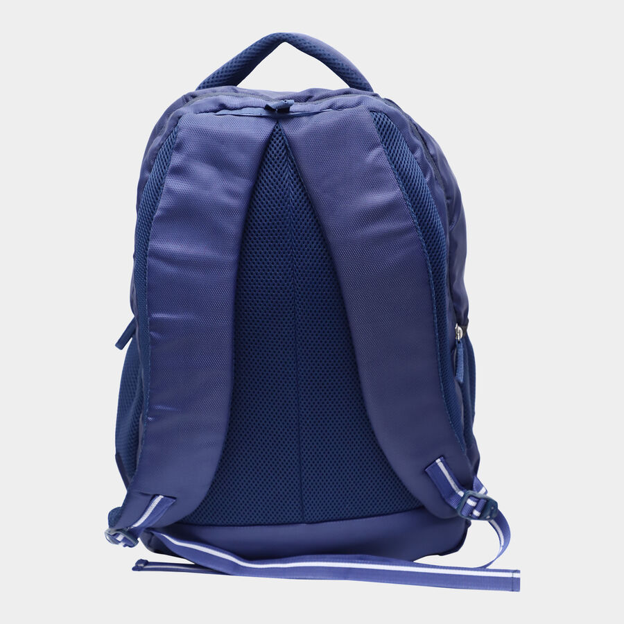 Dark Blue Backpack With Laptop Sleeve, 35 L (Approx), , large image number null