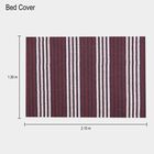 Maroon Polycotton Bedcover, , small image number null