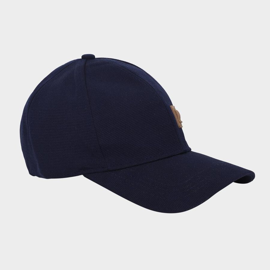 Men's Blue Fabric Cap, , large