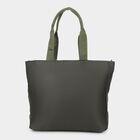 Women's Olive Fabric-Nylon Hand Bag, , small