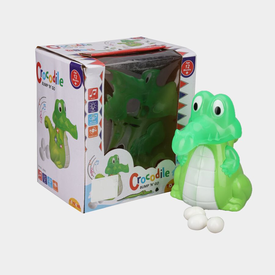 Battery Operated Egg Laying Crocodile, , large image number null