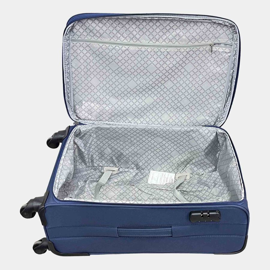 4-Wheel Polyester Soft Case Trolley, Medium, , large image number null