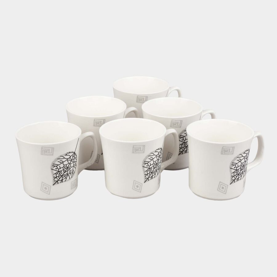 160 ml Bone China Mug Set of 6, , large image number null