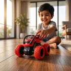 Kid's Red Plastic Car, , small