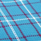 220 GSM Blue Cotton Blend Bath Towel, , small