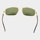 Men's Plastic Gradient Rectangle Sunglasses, , small image number null