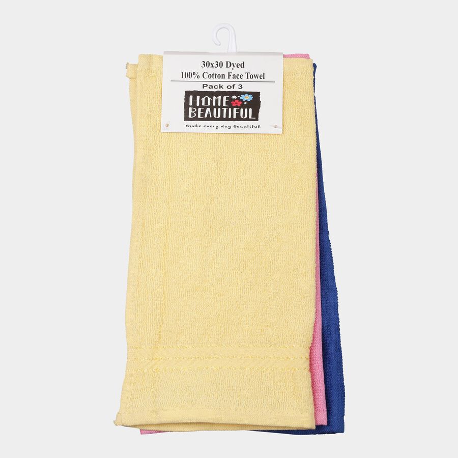 360 GSM Multicolour Cotton Face Towel, , large image number null