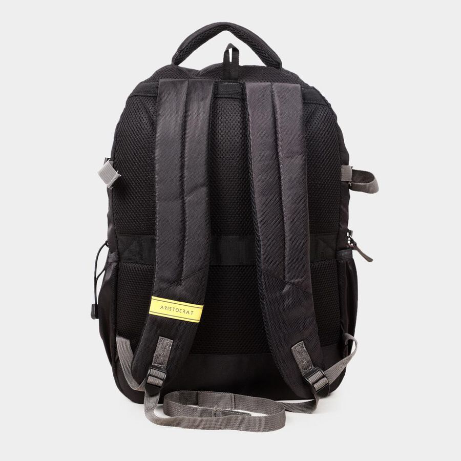 Black Backpack with Laptop Pocket, 35 L (Approx), , large image number null