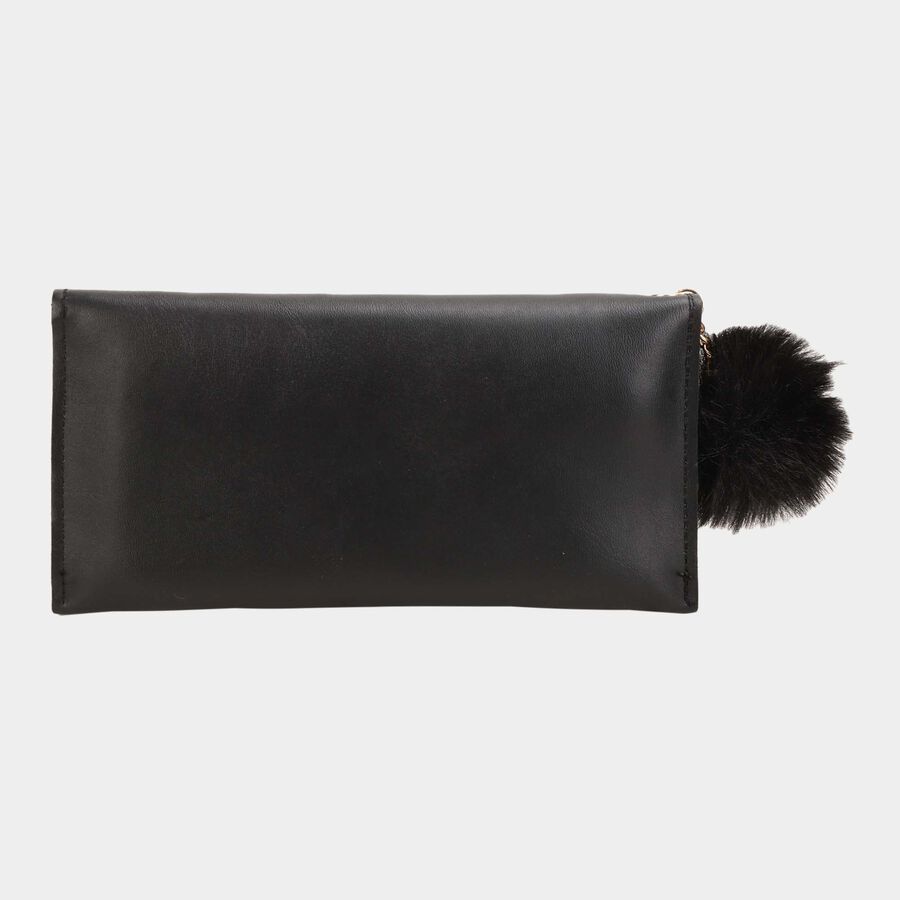 Women's Grey Polyurethane Sling Bag, , large image number null