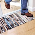 Multicolour Polyester Bedside Runner, , small image number null