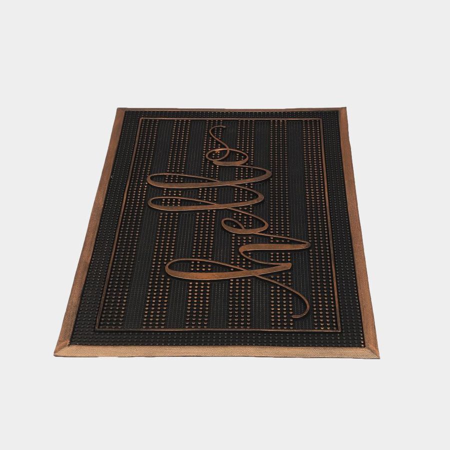 Brown Rubber Door Mat , , large image number null