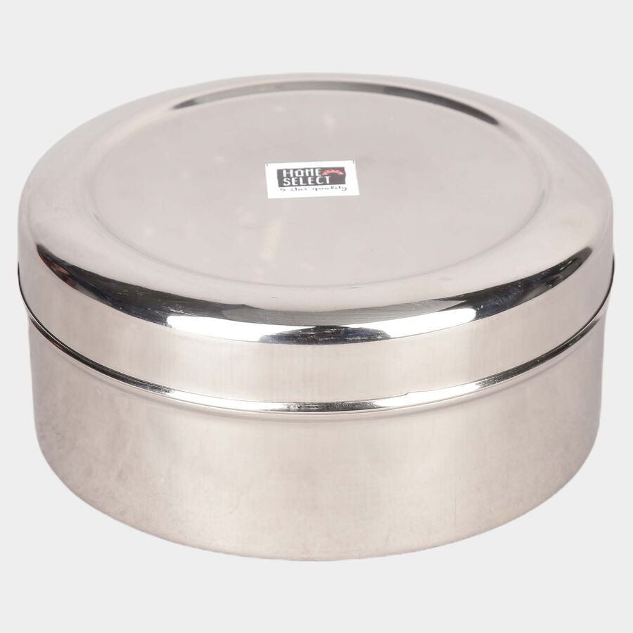 500 ml Stainless Steel Poori Dabba, , large image number null