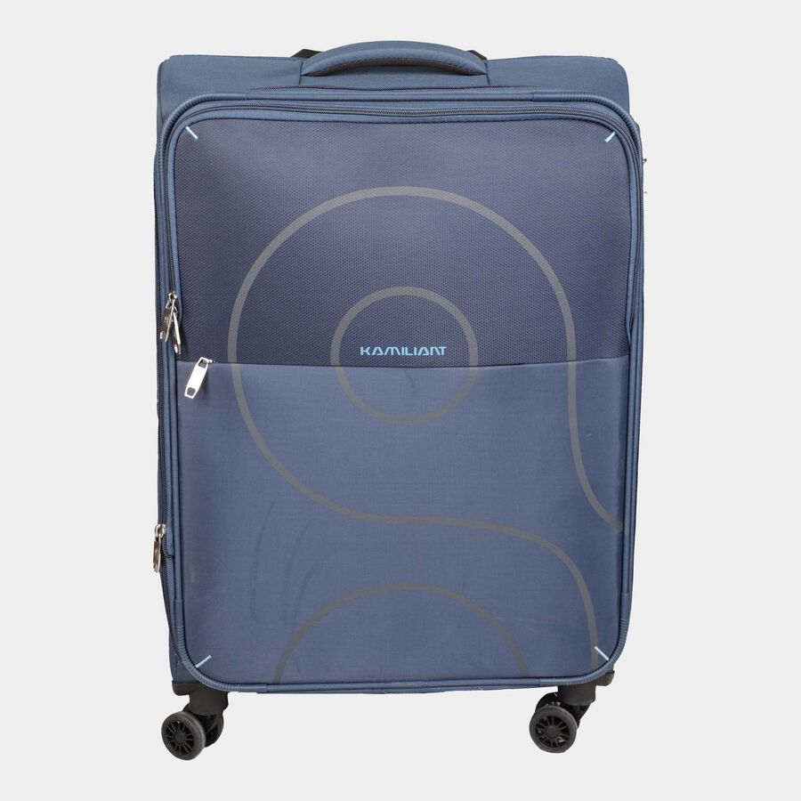 8-Wheel Polyester Soft Case Trolley, Medium, , large image number null