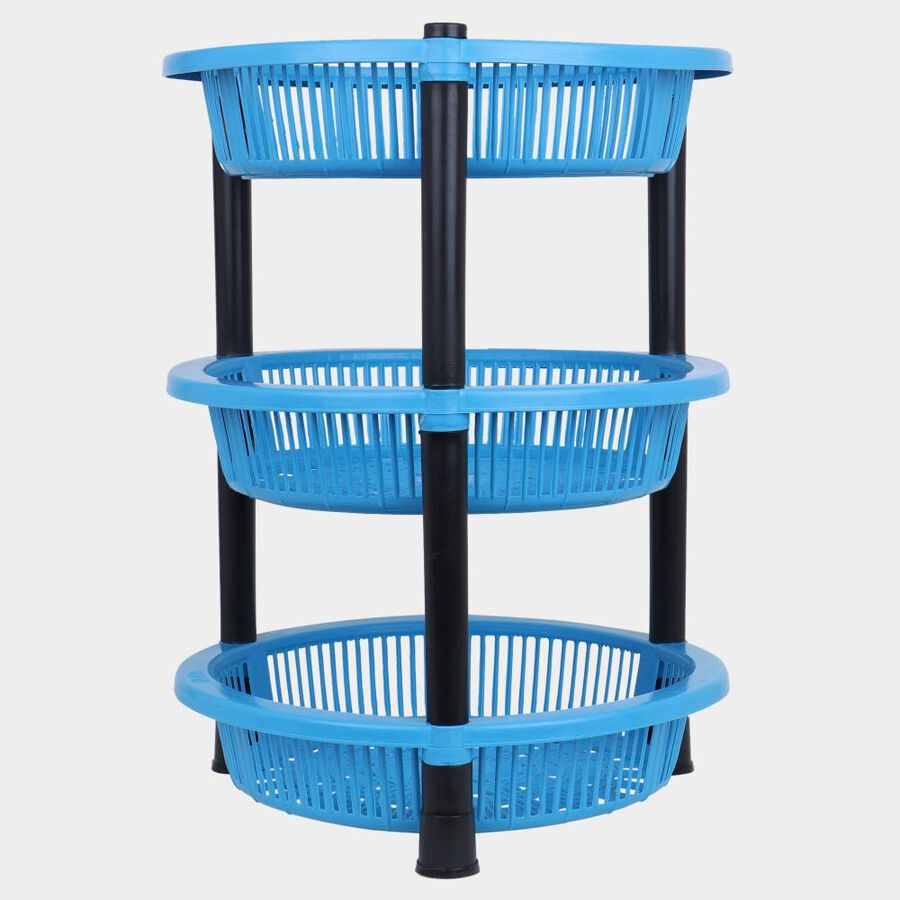 3-Tier Plastic Rack, , large image number null