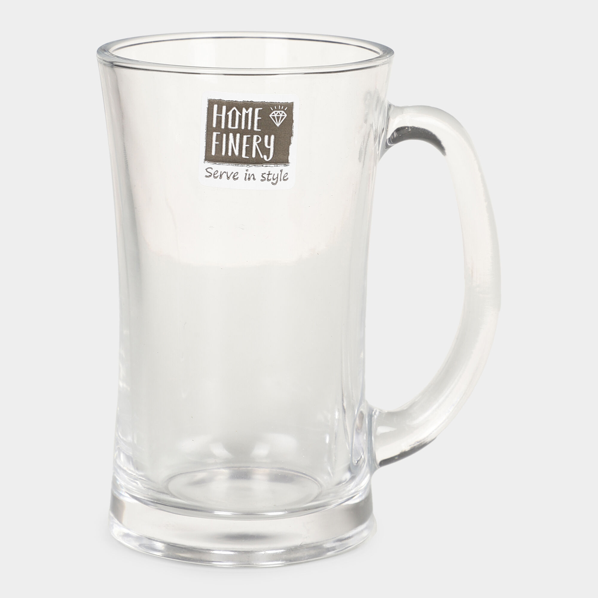 Home Finery                         320 ml Glass Mug