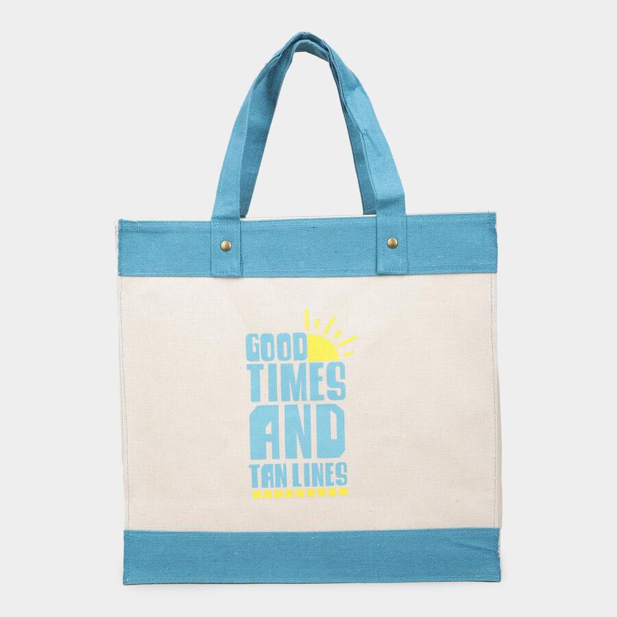 Women's White Canvas Bag, , large image number null