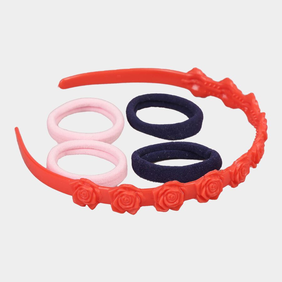 Hair Accessories Set - Color/Design May Vary, , large