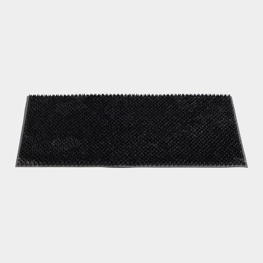 Anti-Skid Black Rubber Door Mat, , large image number null