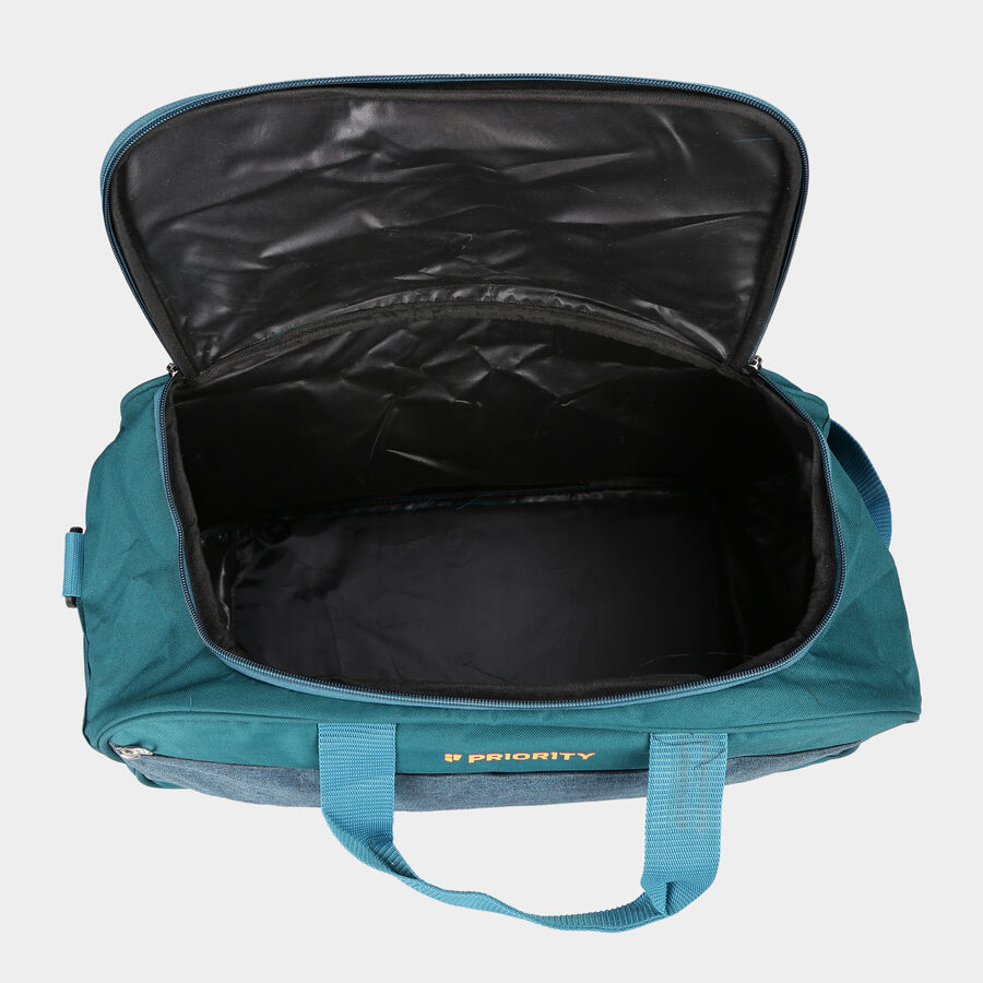 Light Green Polyester Duffle Bag, , large