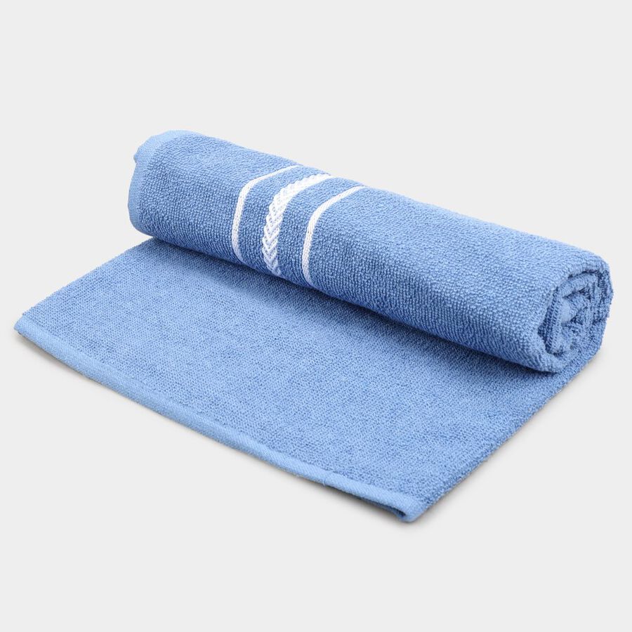 365 GSM Aqua Microfiber Bath Towel, , large