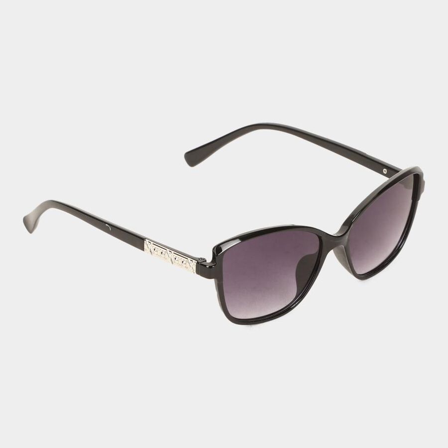 Women's Metal Gradient Wayfarer Sunglasses, , large image number null
