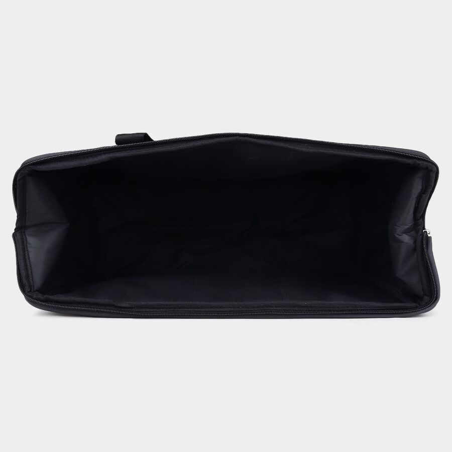 Black Polyester Duffle Bag, , large image number null
