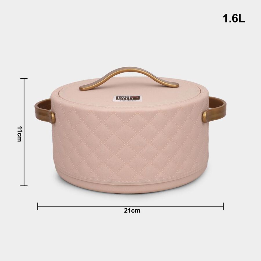1.6L Plastic & Steel Casserole, , large image number null