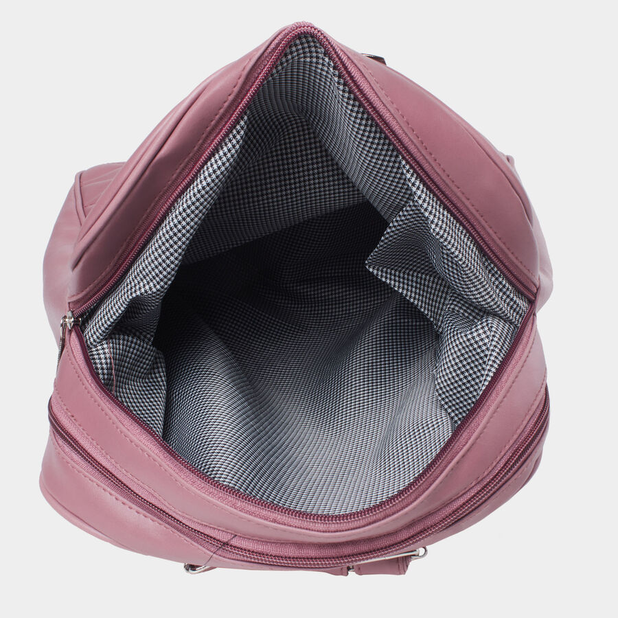 Women Mauve Backpack, , large image number null