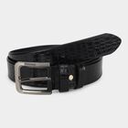 Men's Black PU Belt, , small