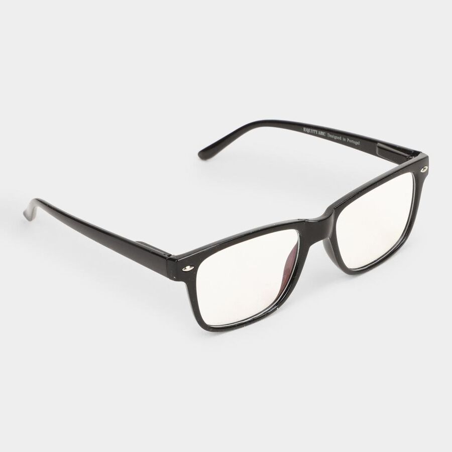 Clear Glass Plastic Wayfarer Frame - Color May Vary, , large image number null