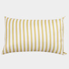 Yellow Striped Pillow, , small