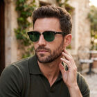 Men's Green Sunglasses, , small