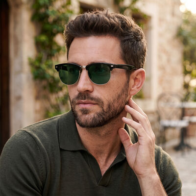Men's Green Sunglasses