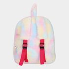 Kid's Cute Furry Cat Face Pluesh Backpack , , small