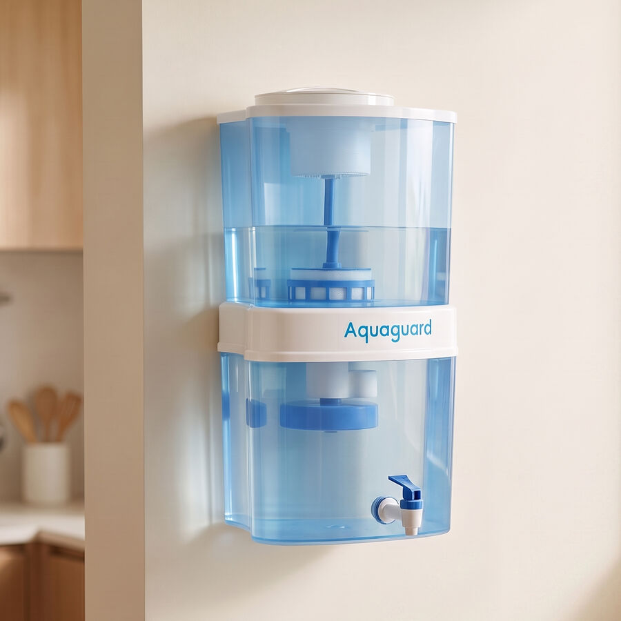 Aquaguard Amrit 4000 Non-Electric Water Purifier | 15L Storage, , large