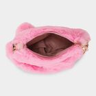 Kid's Pink Nylon/Polyester Hand Bag, , small