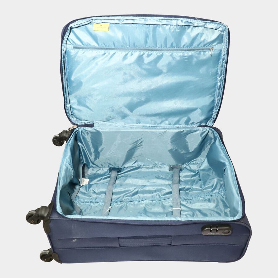 4-Wheel Polyester Soft Case Trolley, Medium, , large image number null